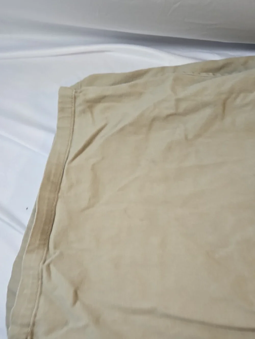 George Men's Beige Flat Front Shorts